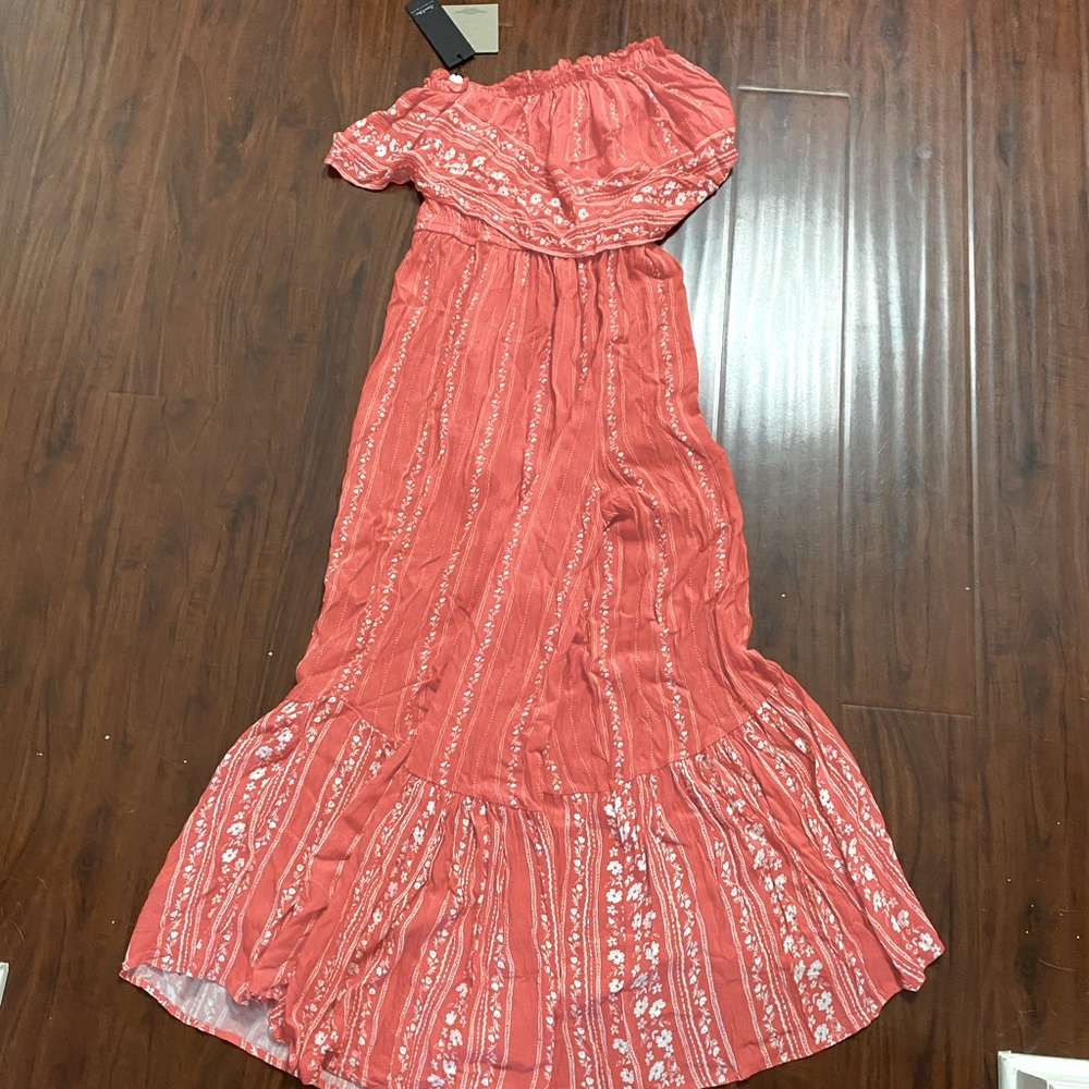 Off Shoulder Maxi Dress-Small